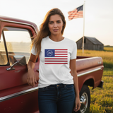Liberty 250 Flag T-Shirt Lifestyle Mockup