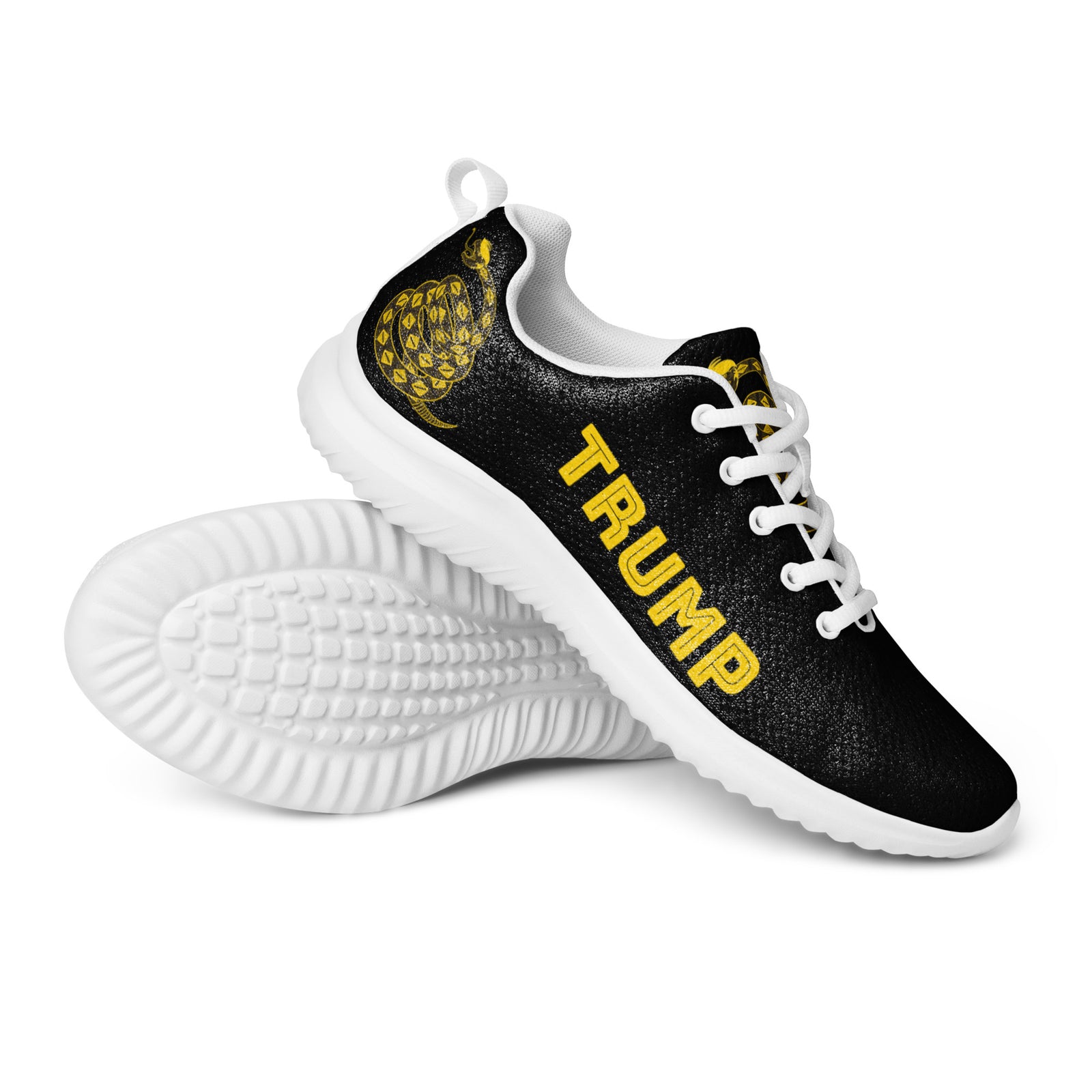 Trump 2024 Gadsden Snake Athletic Sneakers