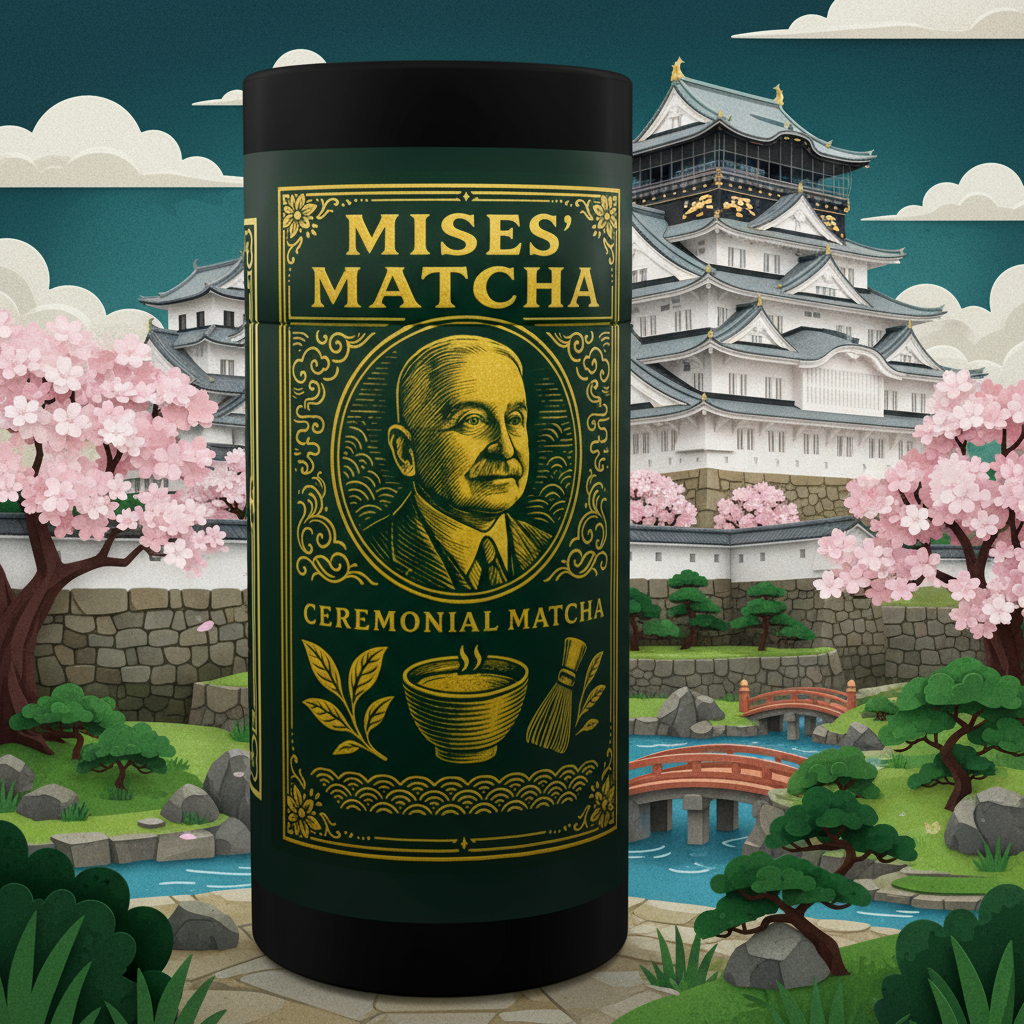 Mises' Matcha with Samurai Castle