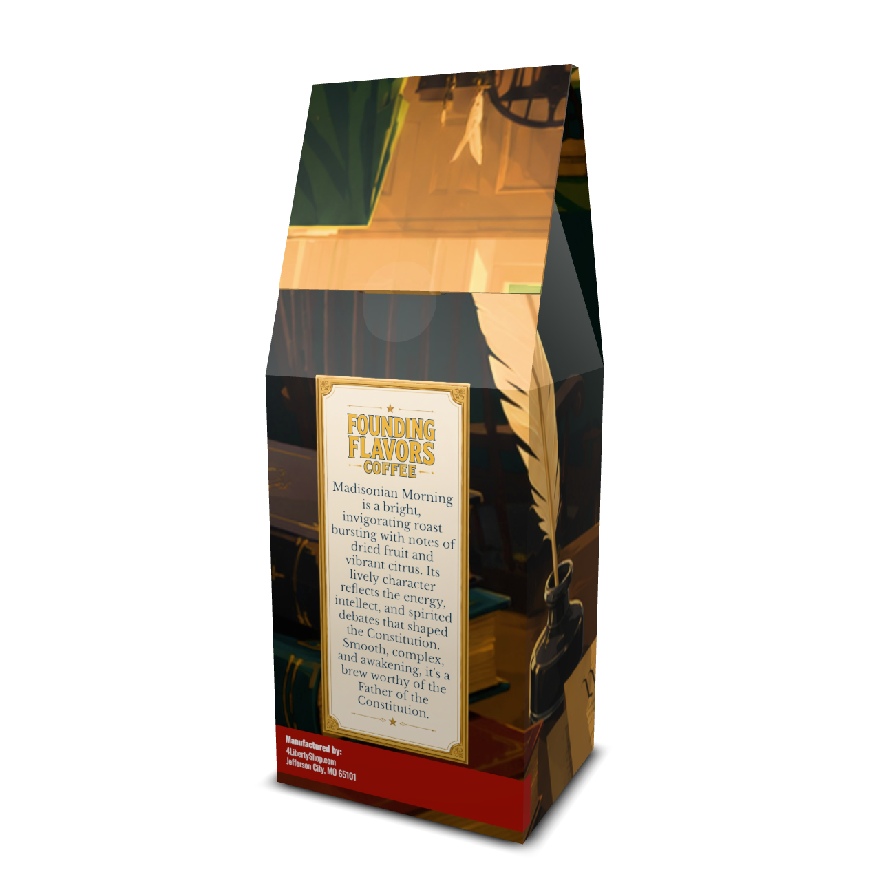 Madisonian Morning - Light Roast- Founding Flavors Coffee - 4LibertyShop.com