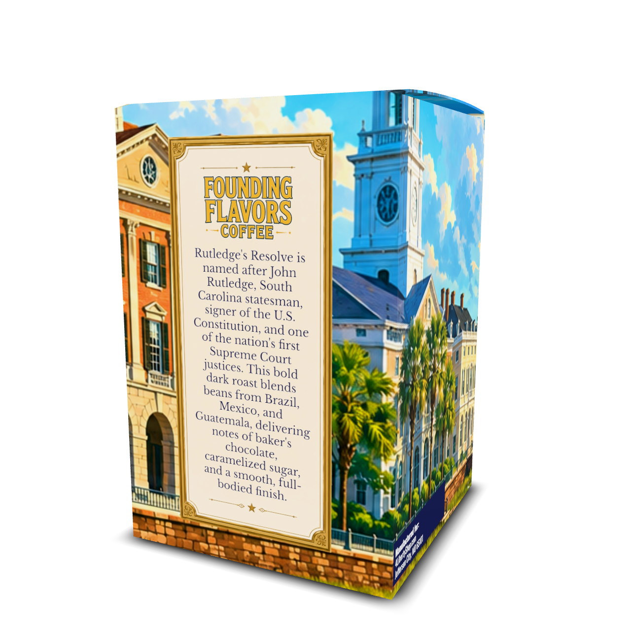 Rutledge's Resolve - Dark Roast K-Cups - Founding Flavors Coffee - 4LibertyShop.com
