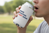 MTTA koozie close-up with visible lettering