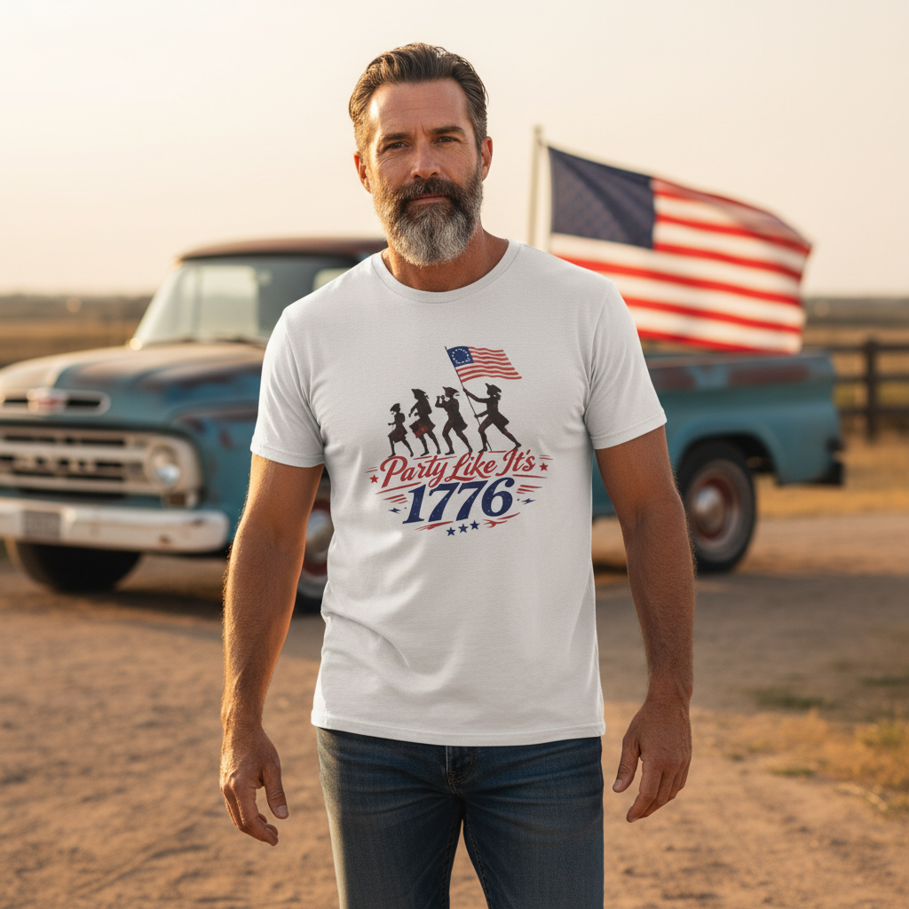 Party Like It's 1776 Lifestyle Mockup