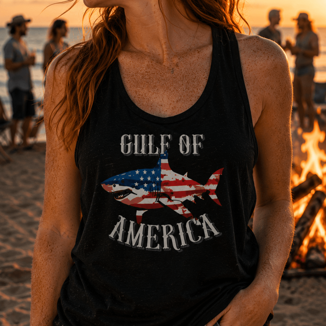 Gulf of America Shark Tank Top - 4LibertyShop.com