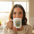 Spread Liberty Like Wildflowers Mug Close-Up Lifestyle Mockup