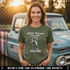 Still Free Patriot Tee — Woman Wearing Exact Shirt