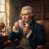 Thomas Jefferson with Founding Flavors Mug - New Version