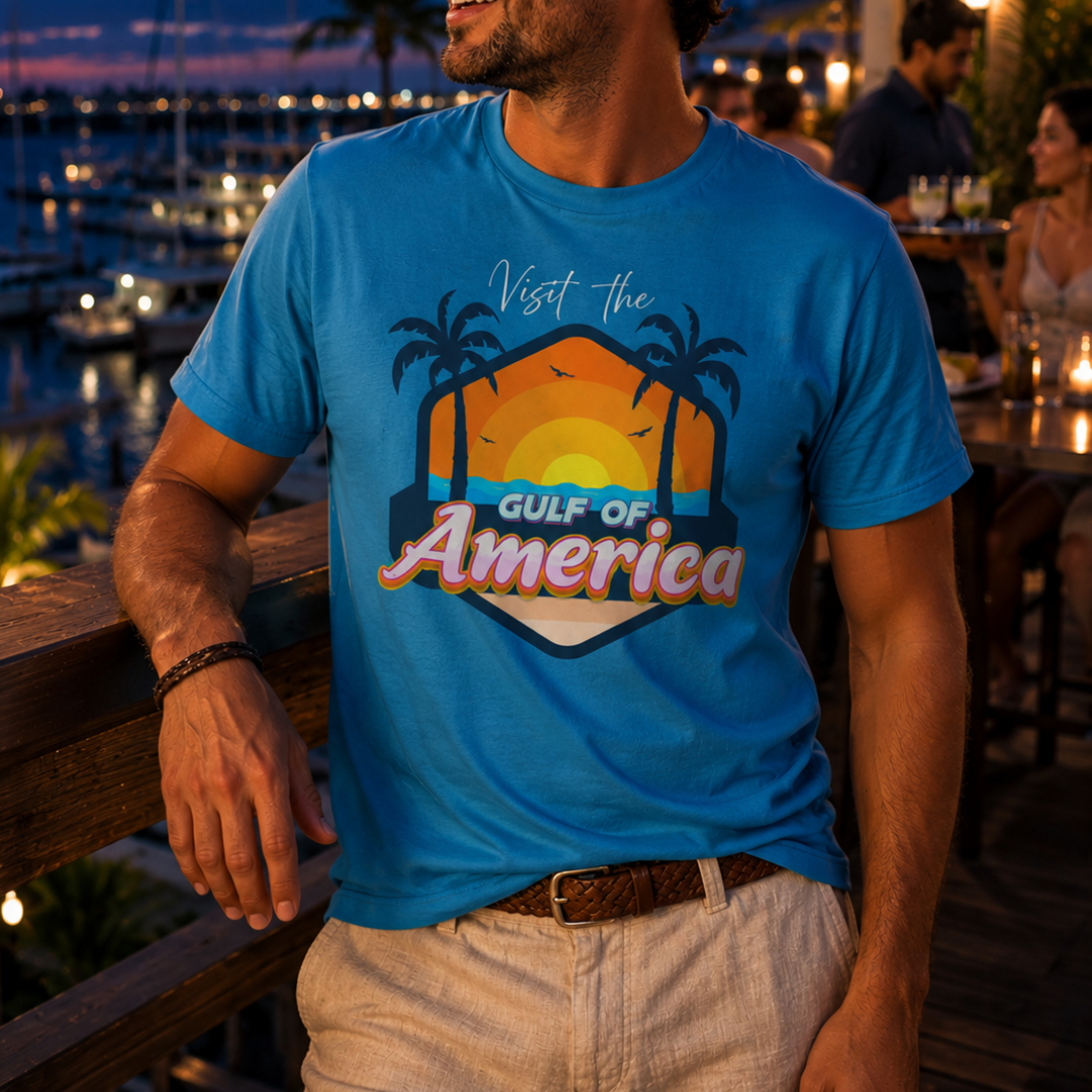 Visit The Gulf of America T-Shirt - 4LibertyShop.com