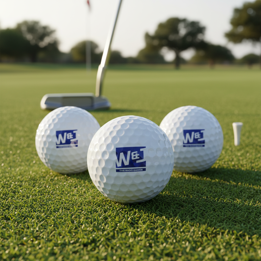 Walton & Johnson Golf Balls Lifestyle Mockup