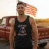 Walton & Johnson Gulf of America Skull Tank Top lifestyle mockup
