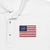 250th Anniversary Embroidered American Flag Polo Shirt — Classic Patriotic Polo - 4LibertyShop.com