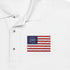 250th Anniversary Embroidered American Flag Polo Shirt — Classic Patriotic Polo - 4LibertyShop.com