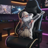 Wizard Riflemage McBoomstick Pillow on Gaming Chair - Corrected