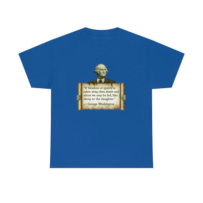 George Washington Freedom of Speech Unisex Tee