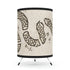 Join Or Die Snake Tripod Lamp with High-Res Printed Shade, US\CA plug