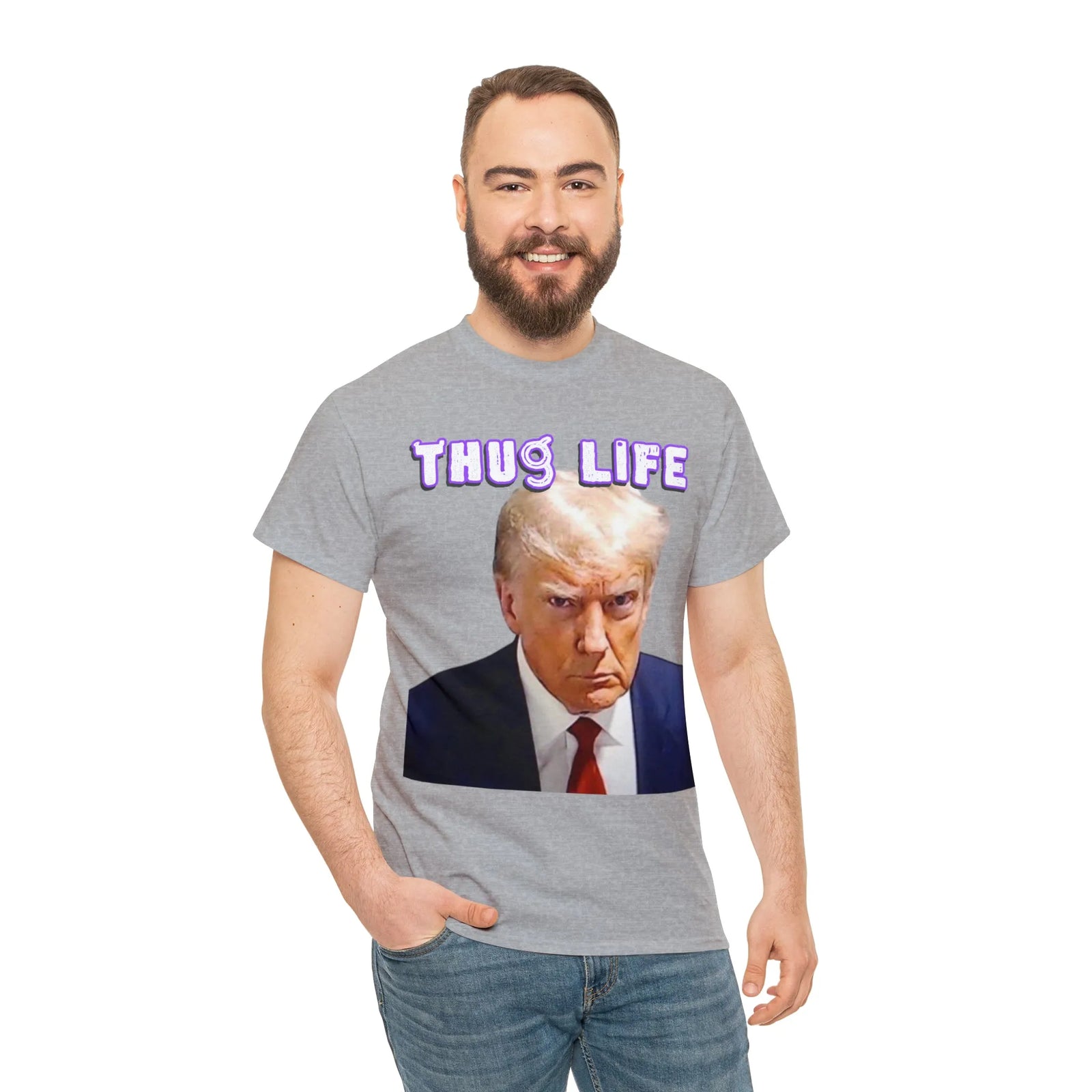 Donald Trump Thug Life Mugshot T-Shirt