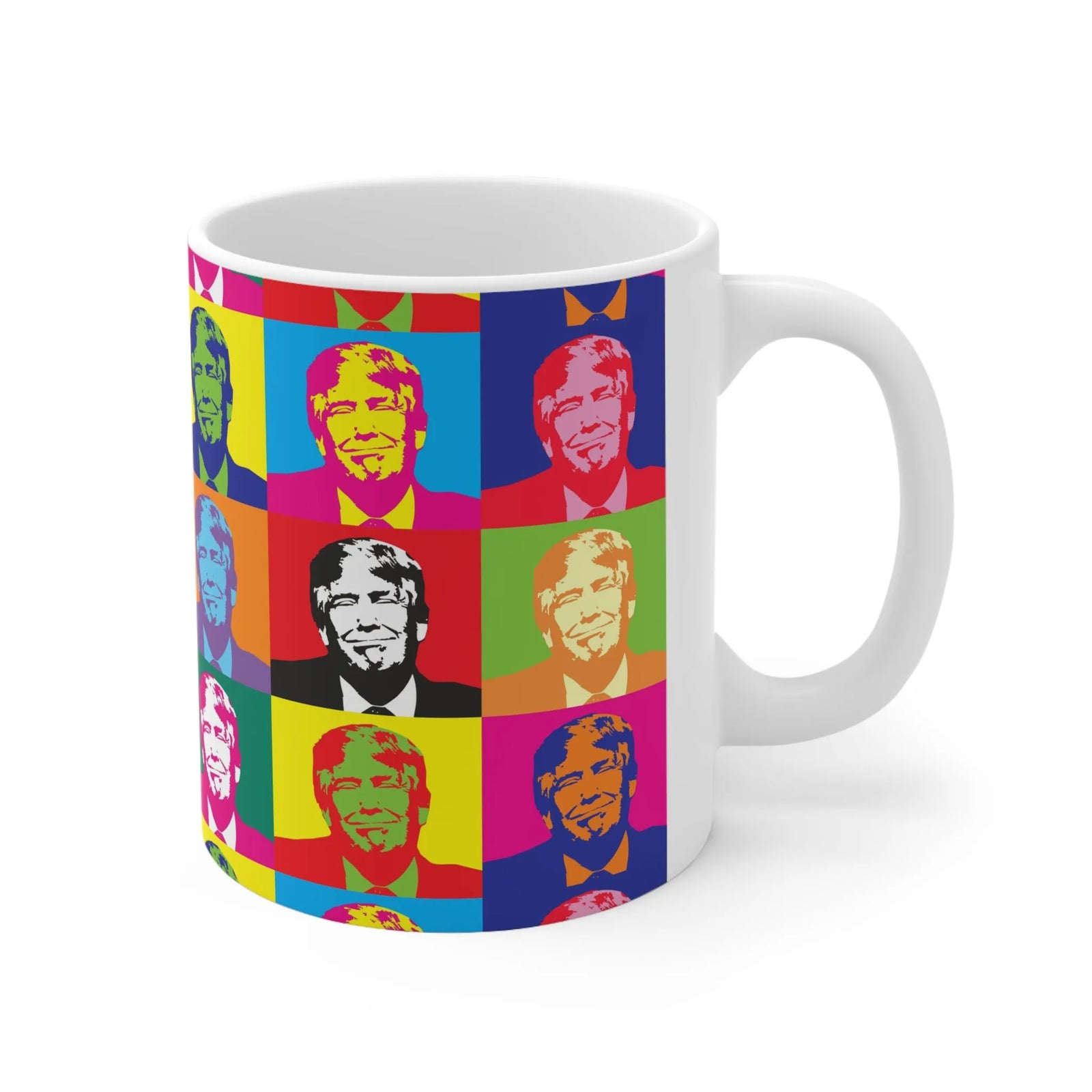 Donald Trump Warhol Pop Art Mug