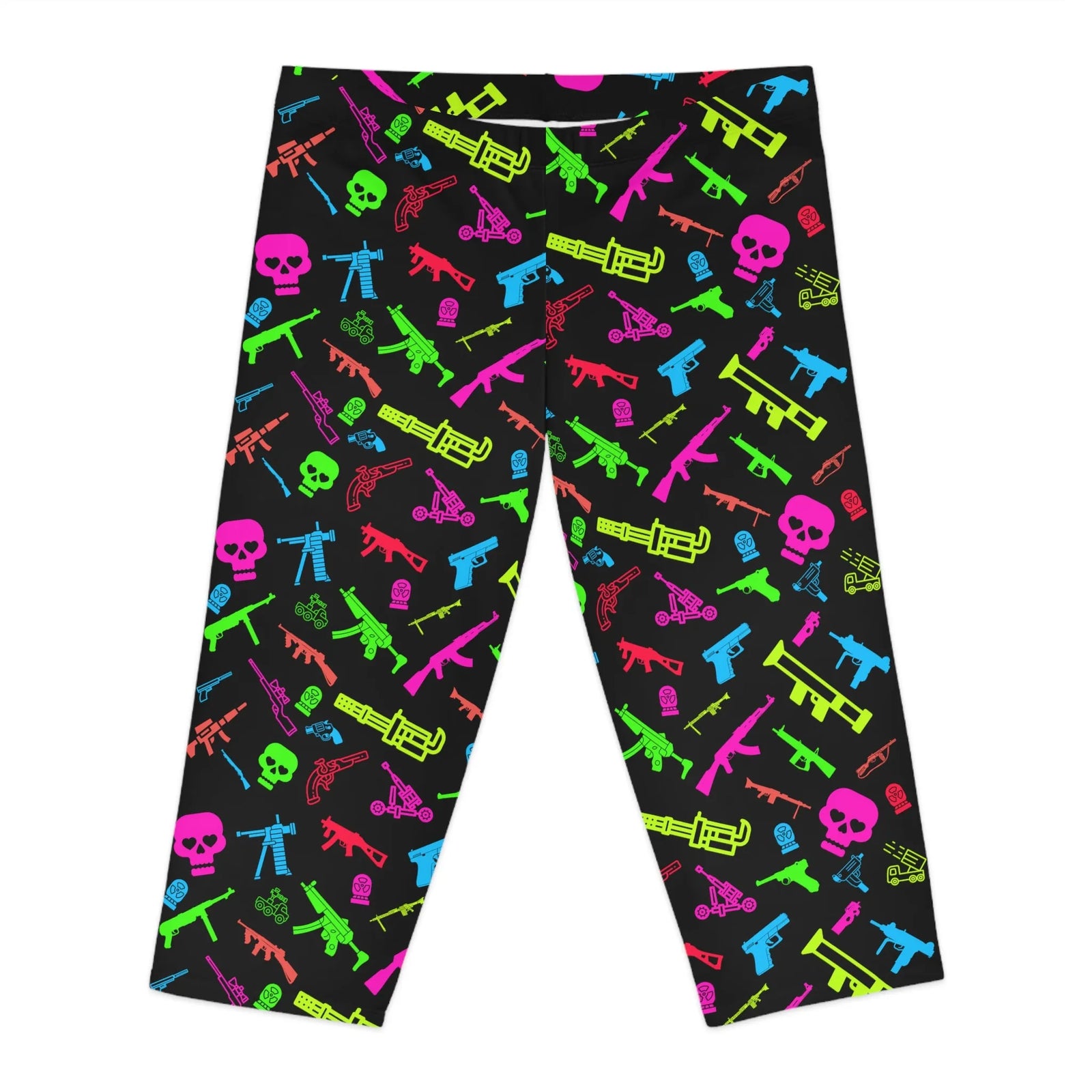 Ready, Aim, Slay! Women's Capri Leggings