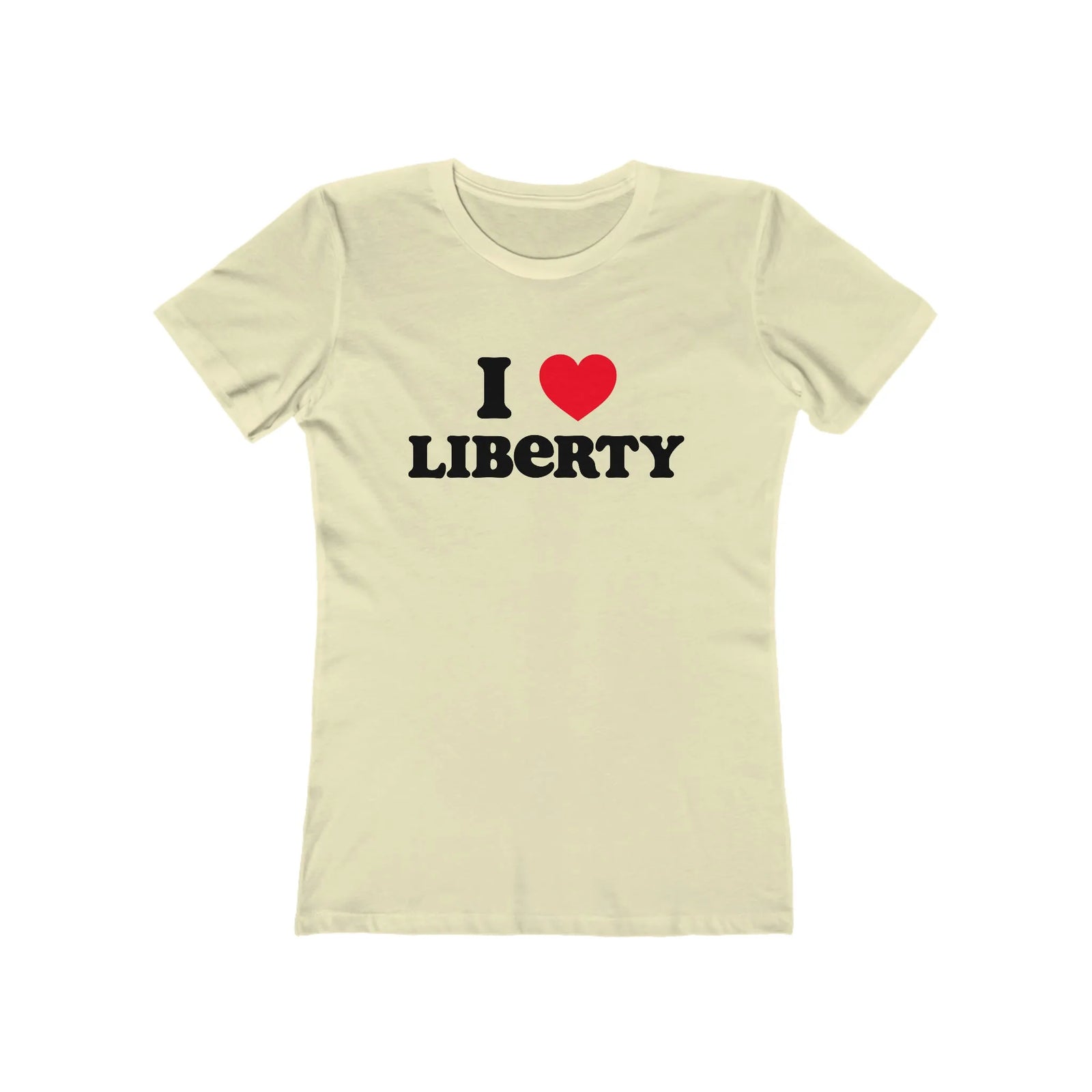 I Heart Liberty Women's The Boyfriend Tee