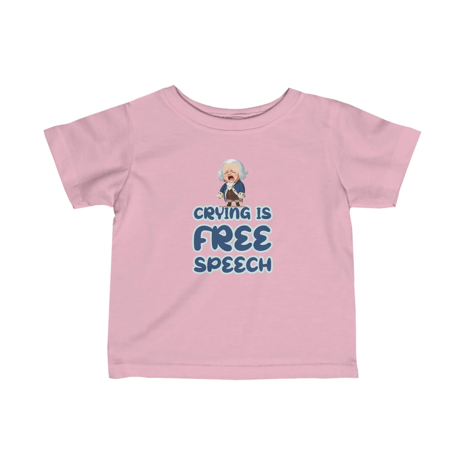 Crying Is Free Speech Infant Fine Jersey Tee