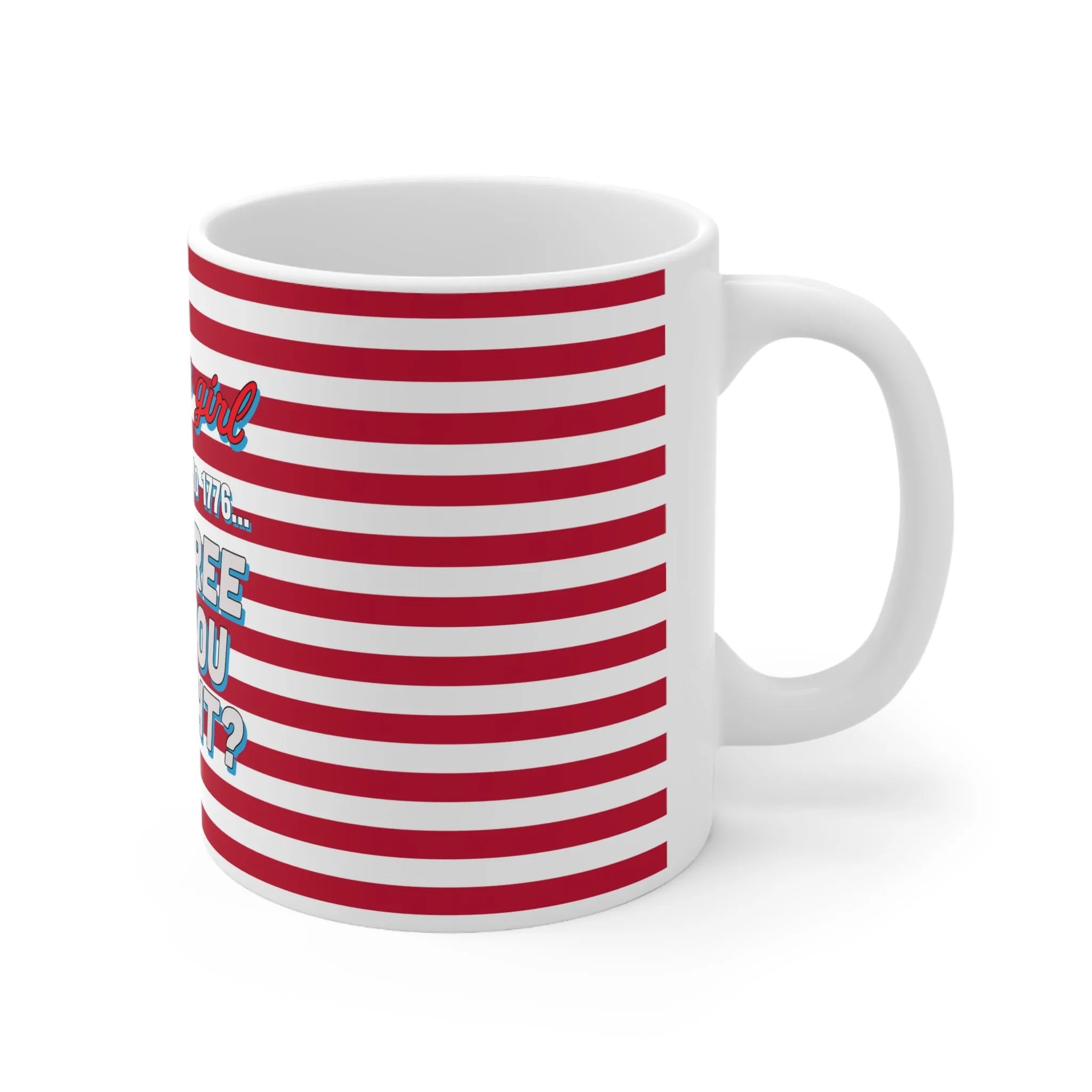 Patriot's Pick-Up Line Ceramic Mug