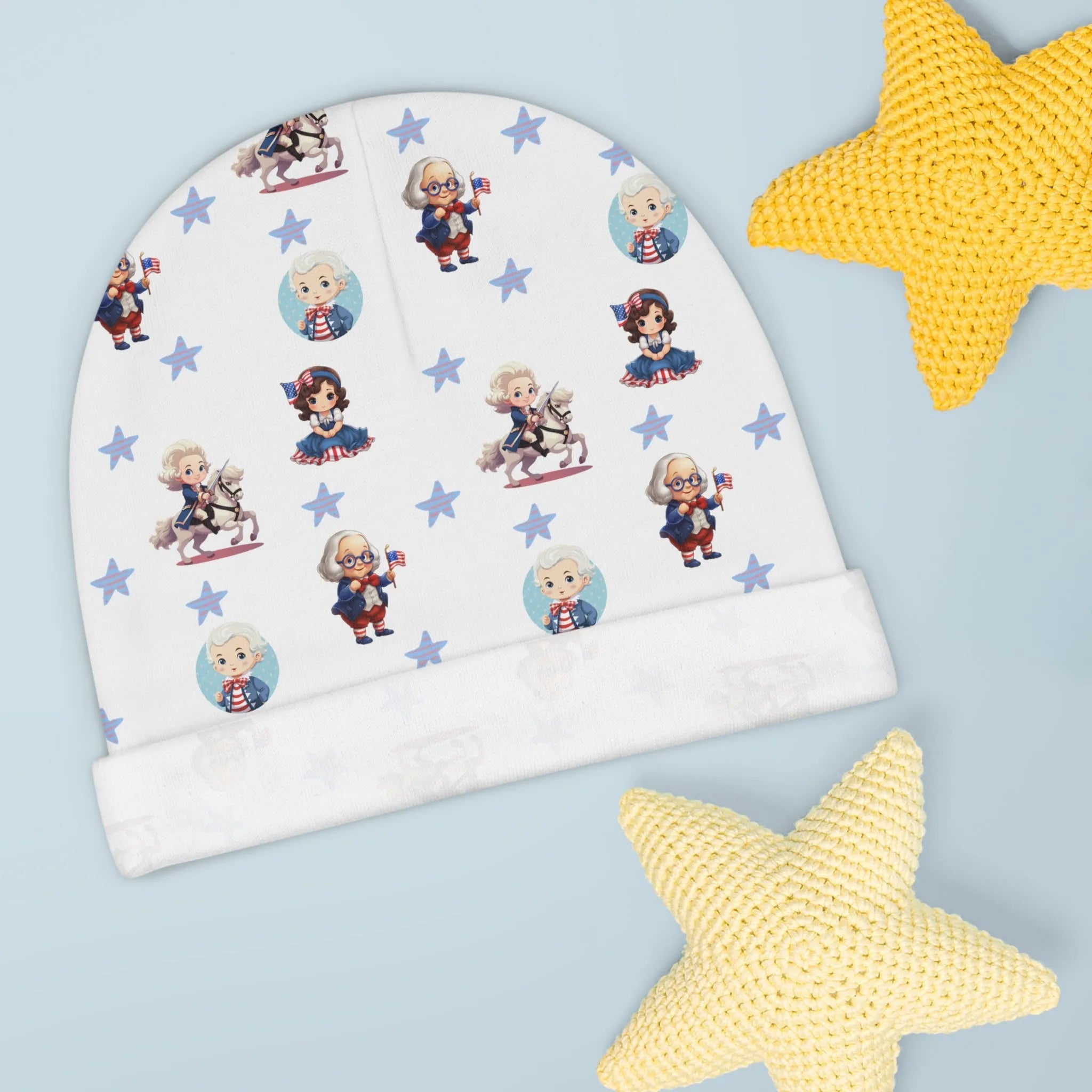 Tiny Patriots Baby Beanie