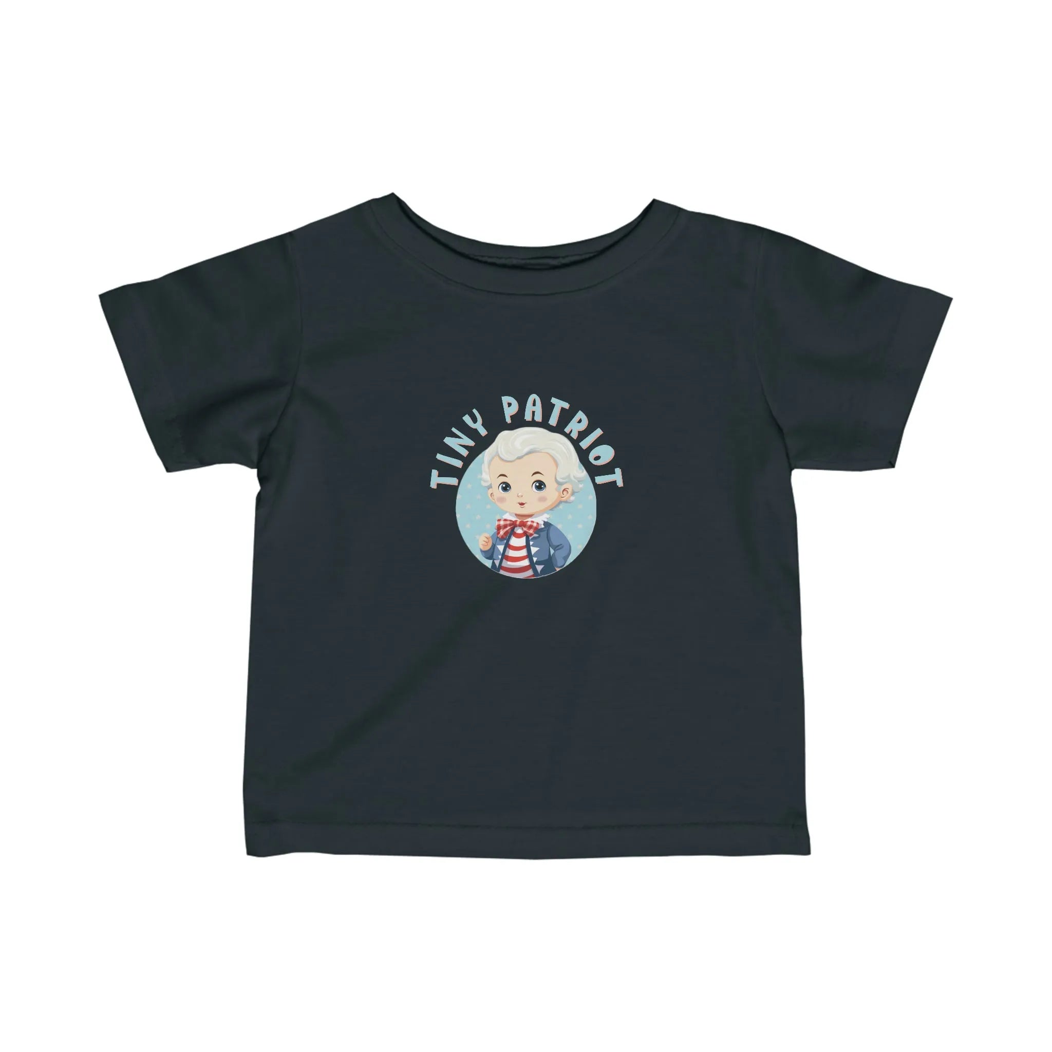 Tiny Patriot Thomas Jefferson Infant Fine Jersey Tee