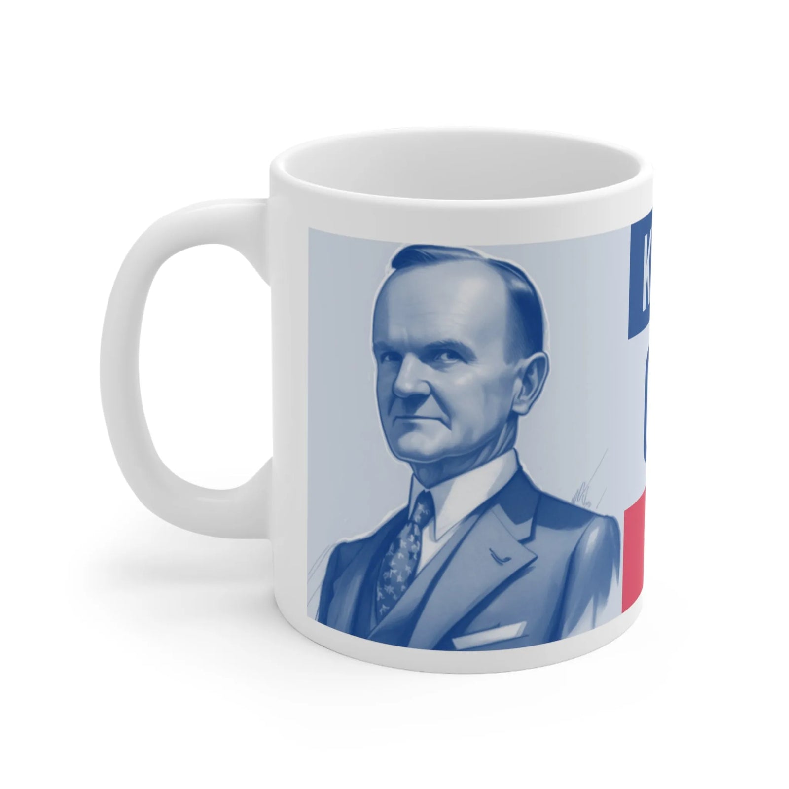 Keep Cool with Coolidge Ceramic Mug 11oz