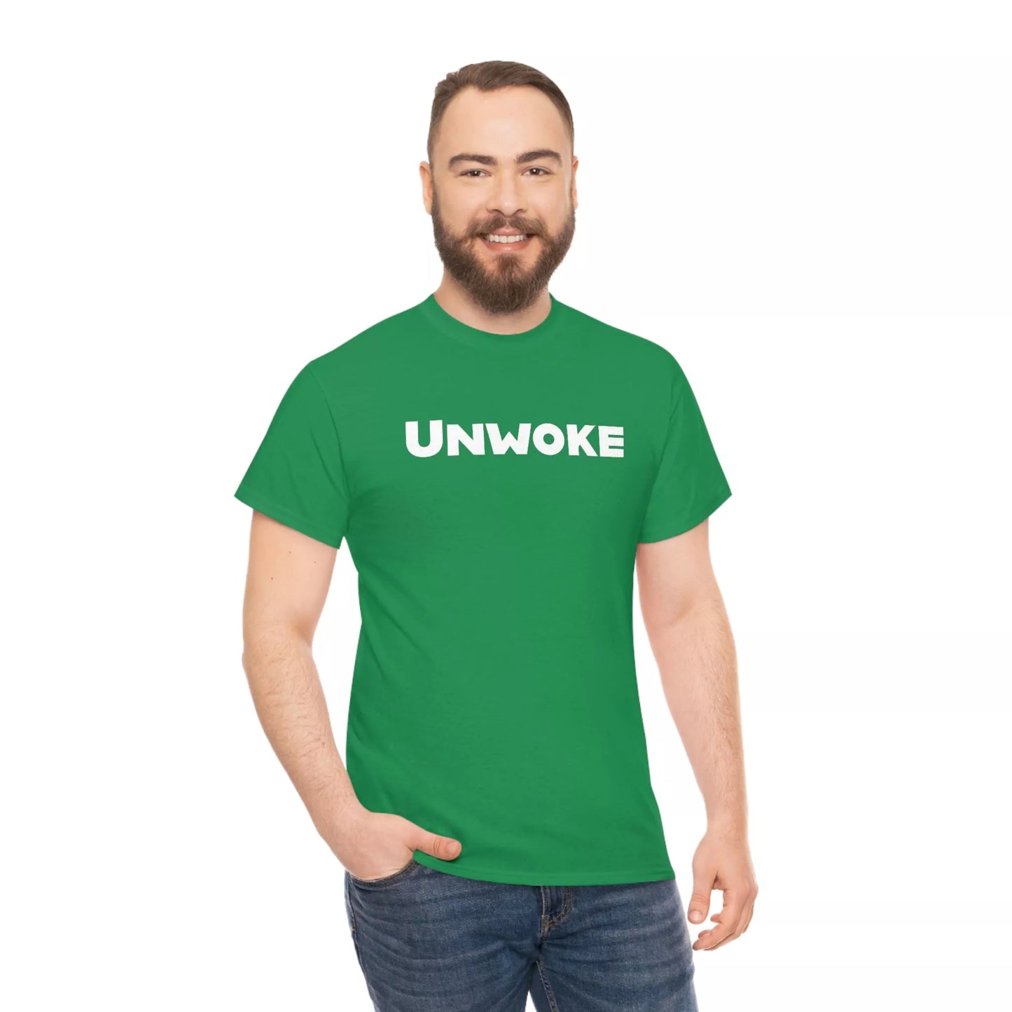 Unwoke Unisex Heavy Cotton Tee