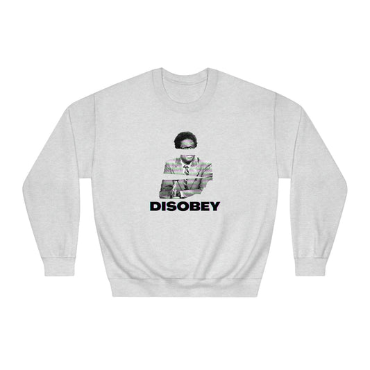 "DISOBEY" Sowell DryBlend® Crewneck Sweatshirt