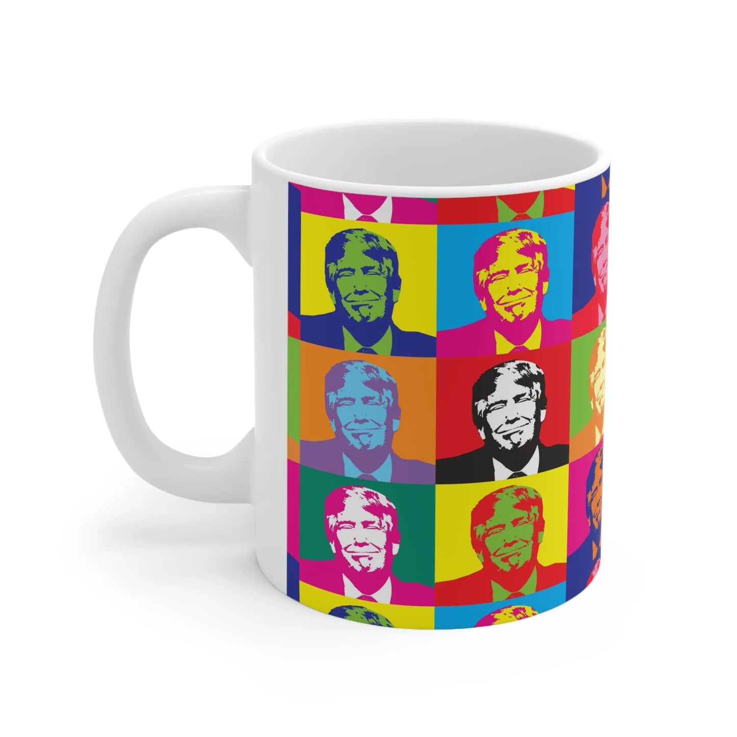 Donald Trump Warhol Pop Art Mug
