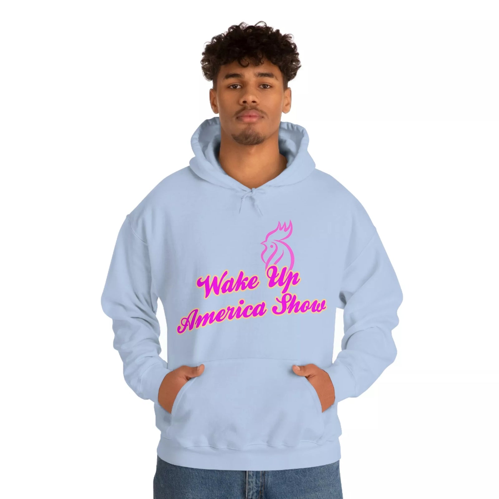 Wake Up America Show Unisex Heavy Blend™ Hooded Sweatshirt