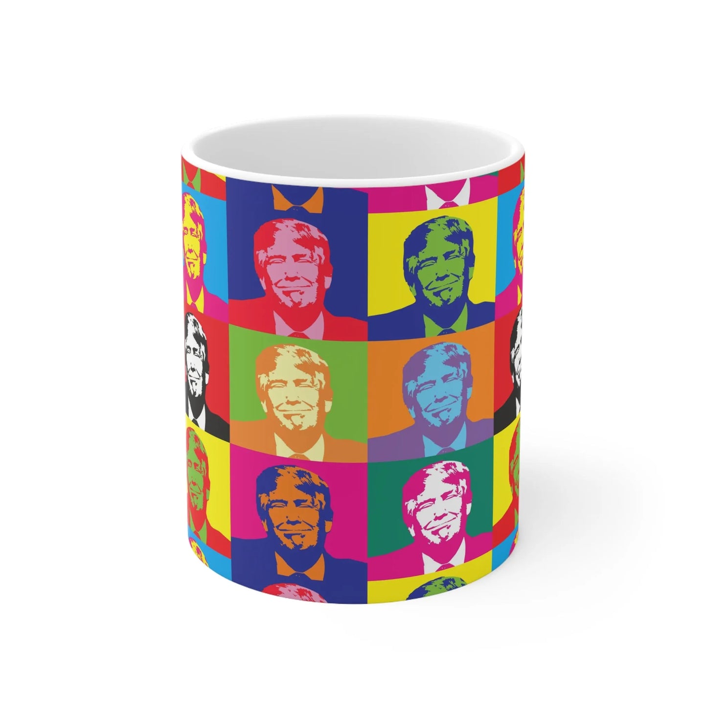 Donald Trump Warhol Pop Art Mug