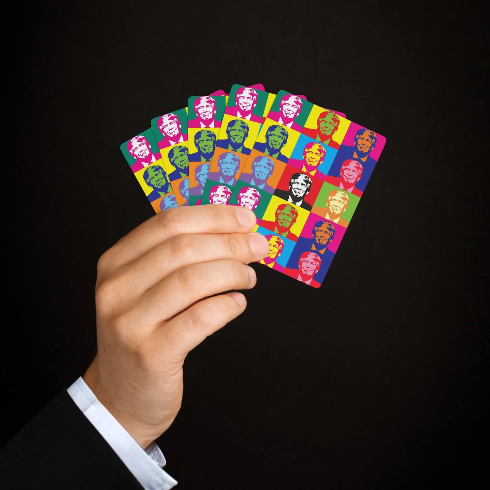 Royal Flush Custom Donald Trump Poker Cards
