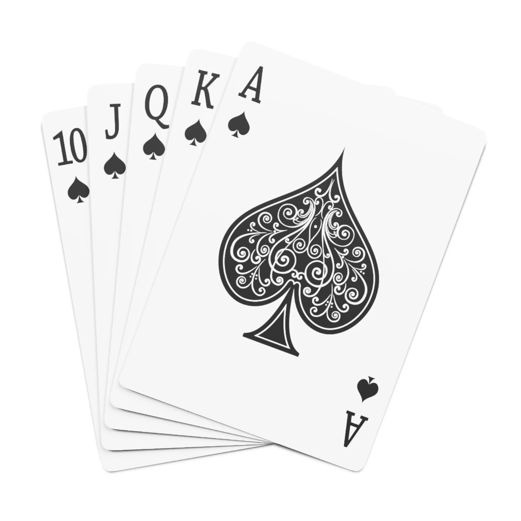 Royal Flush Custom Donald Trump Poker Cards