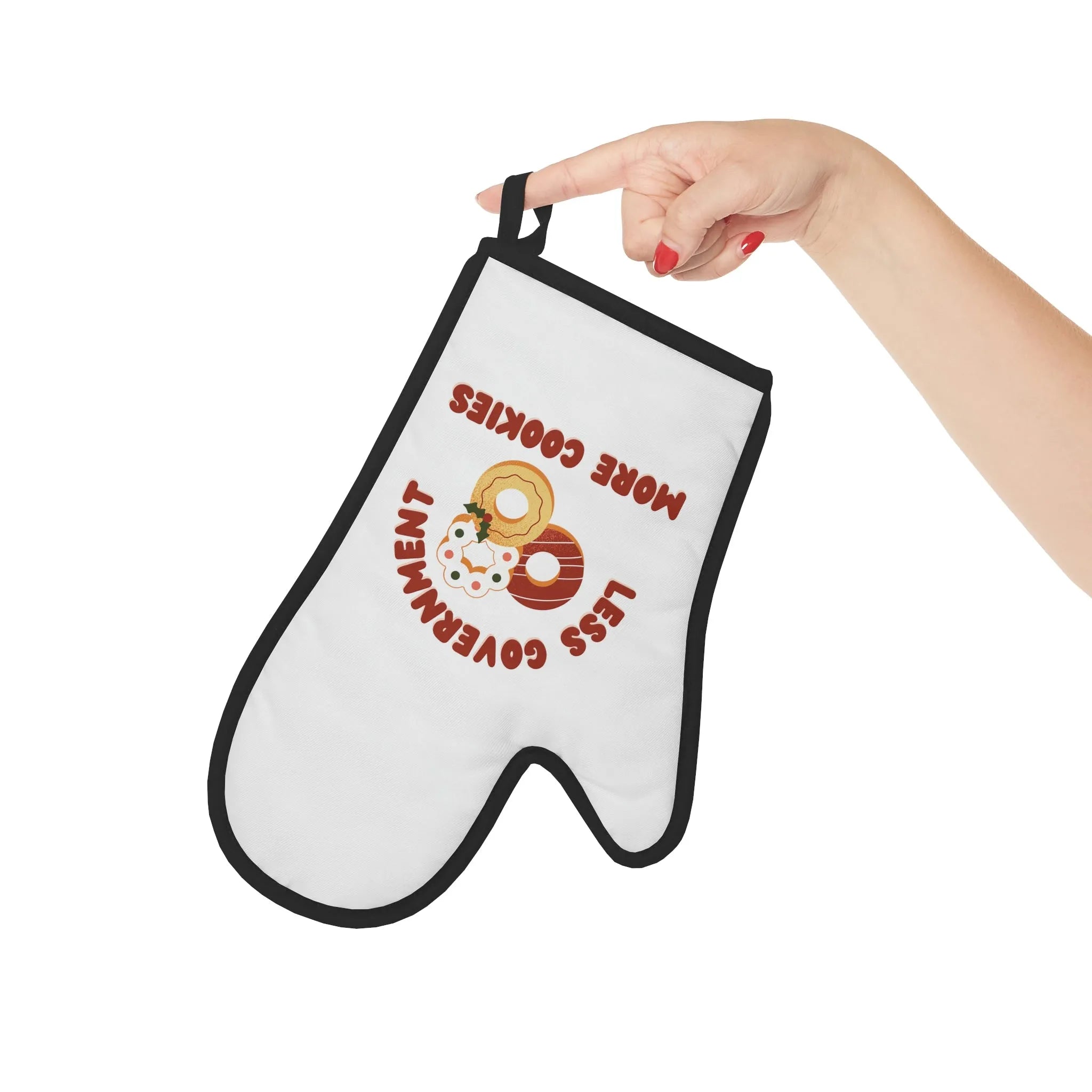 Less Government More Cookies Oven Mitt