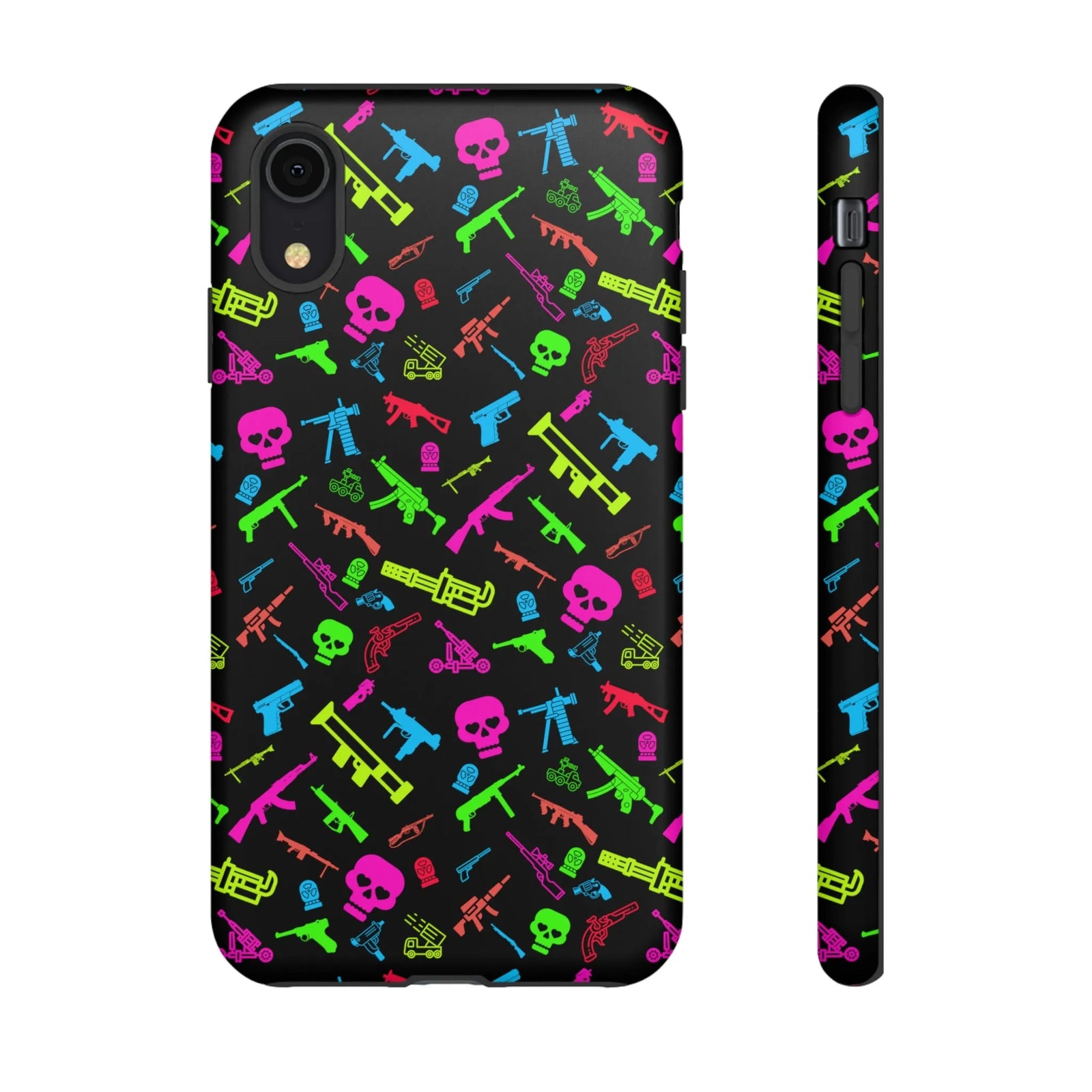 Aloha To Arms: Retro Neon Firearms Cell Phone Case