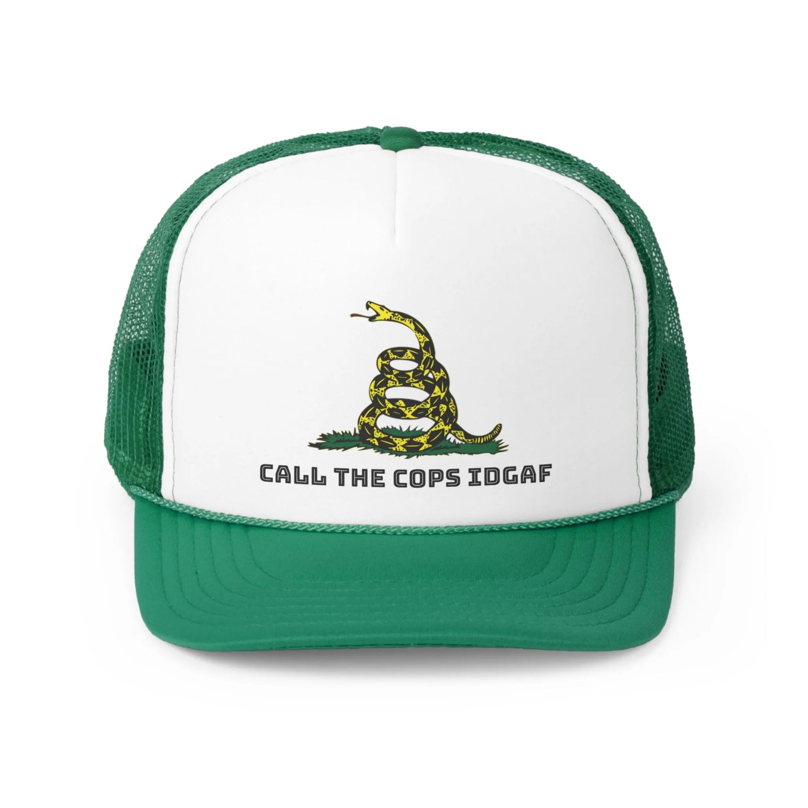 Call Cops IDGAF Gadsen Trucker Caps