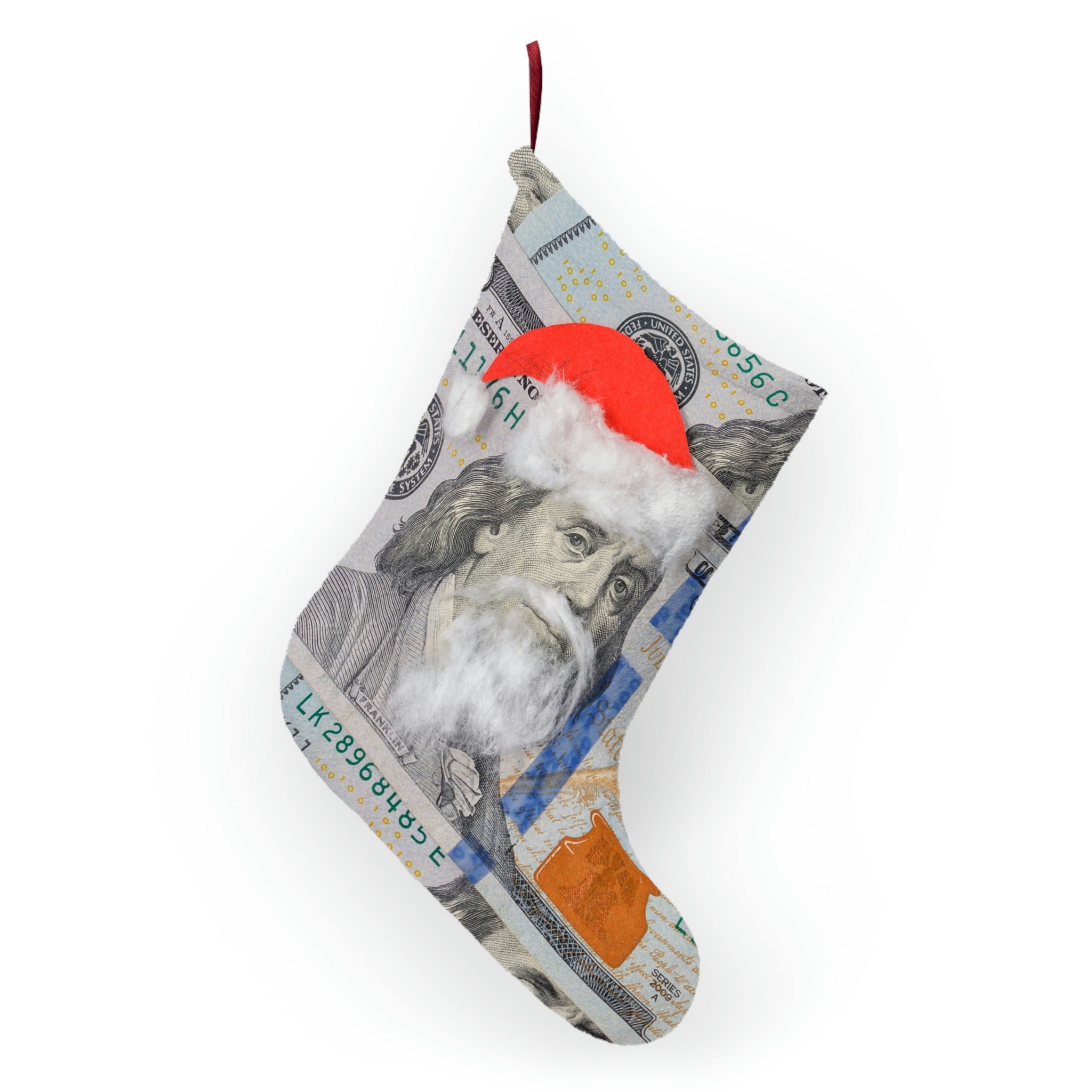 Benjamin Franklin Christmas Stockings