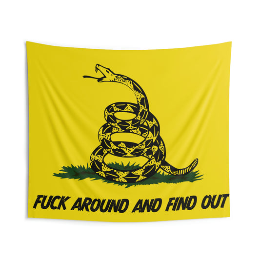 Eff Around And Find Out Wall Tapestry