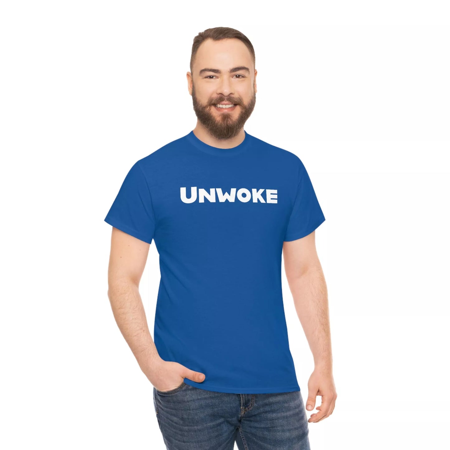Unwoke Unisex Heavy Cotton Tee