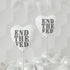 End The Fed Balloon (Round and Heart-shaped), 11"