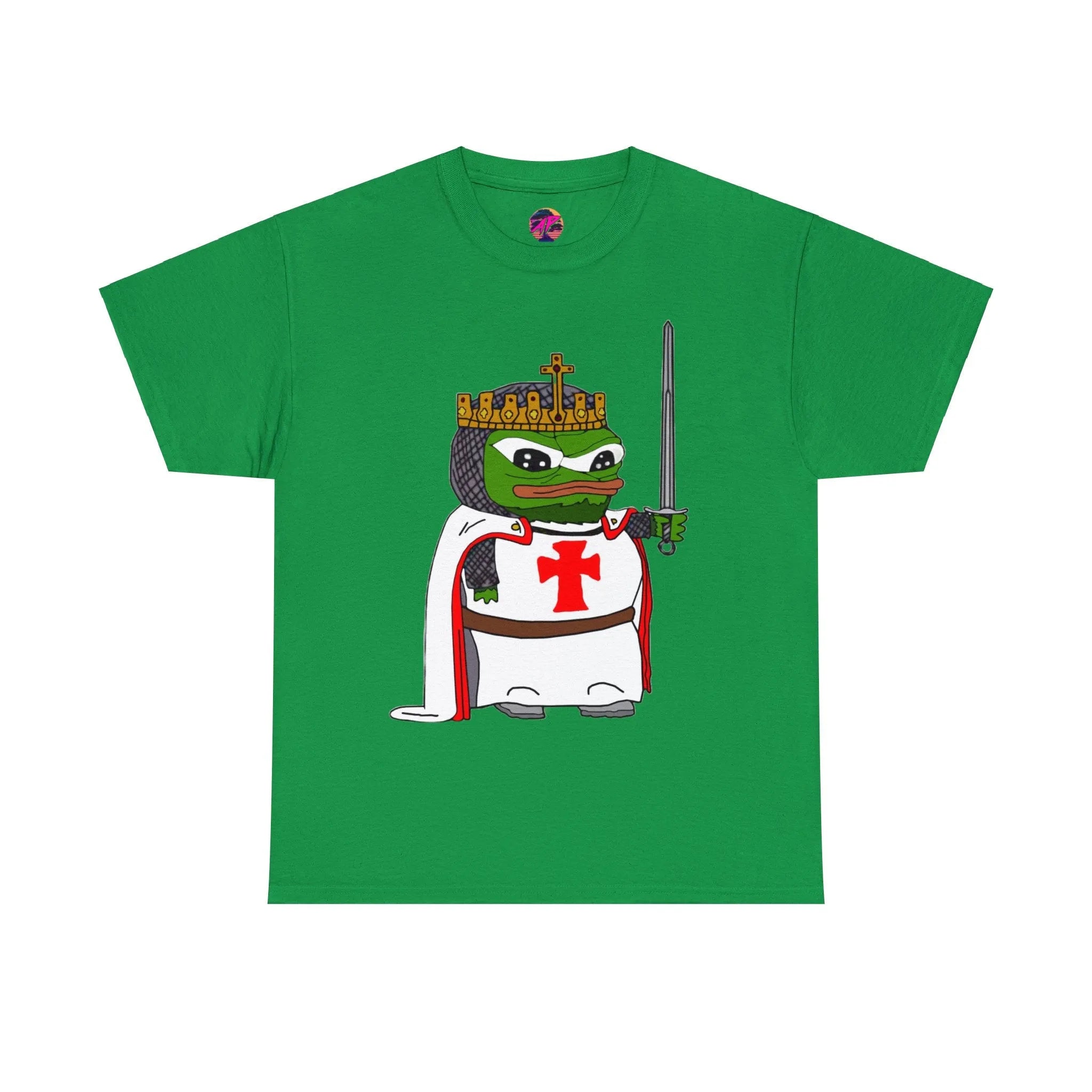 Pepe the Frog Crusader Knight t-shirt!