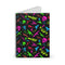 Retro Neon Firearms Spiral Notebook - Ruled Line