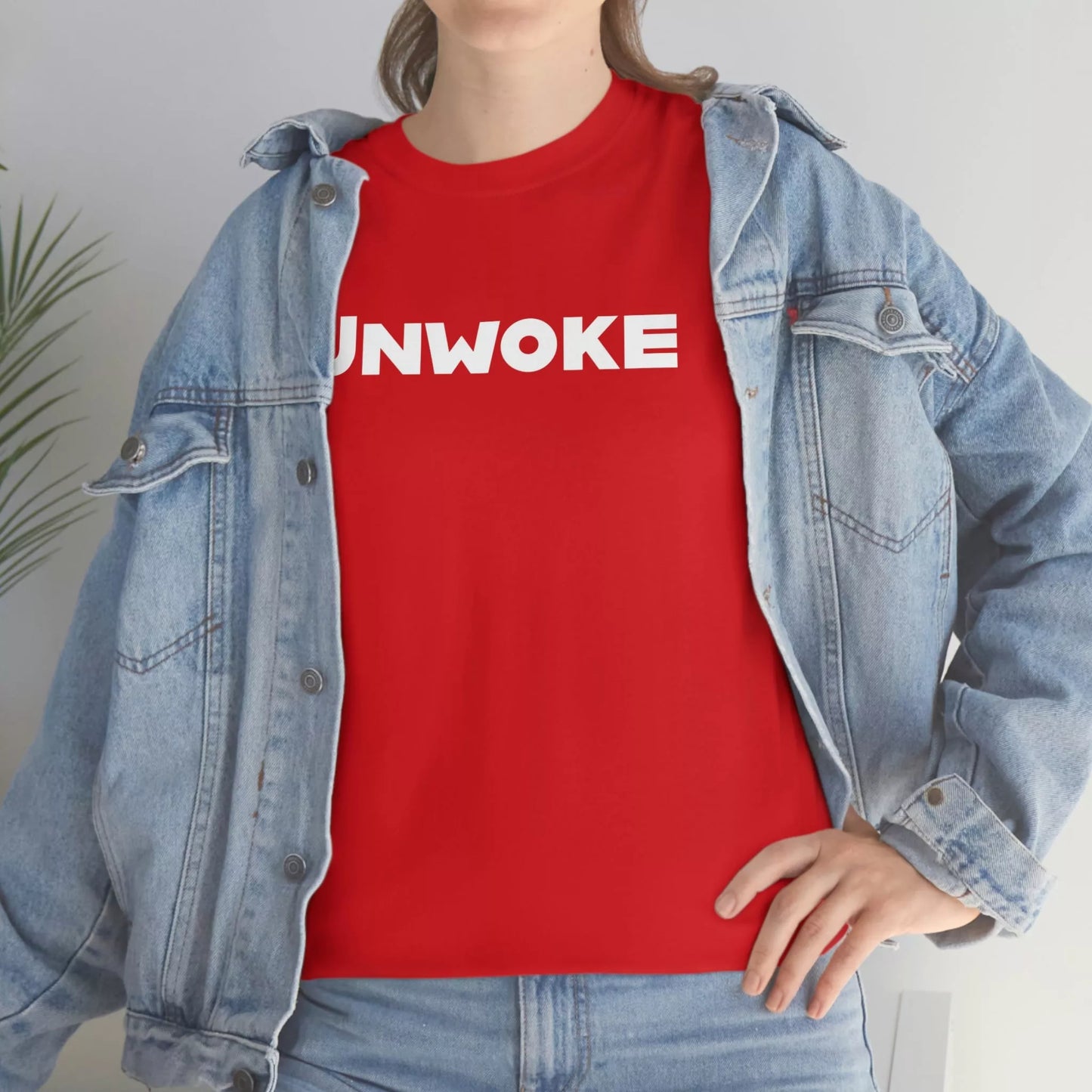 Unwoke Unisex Heavy Cotton Tee