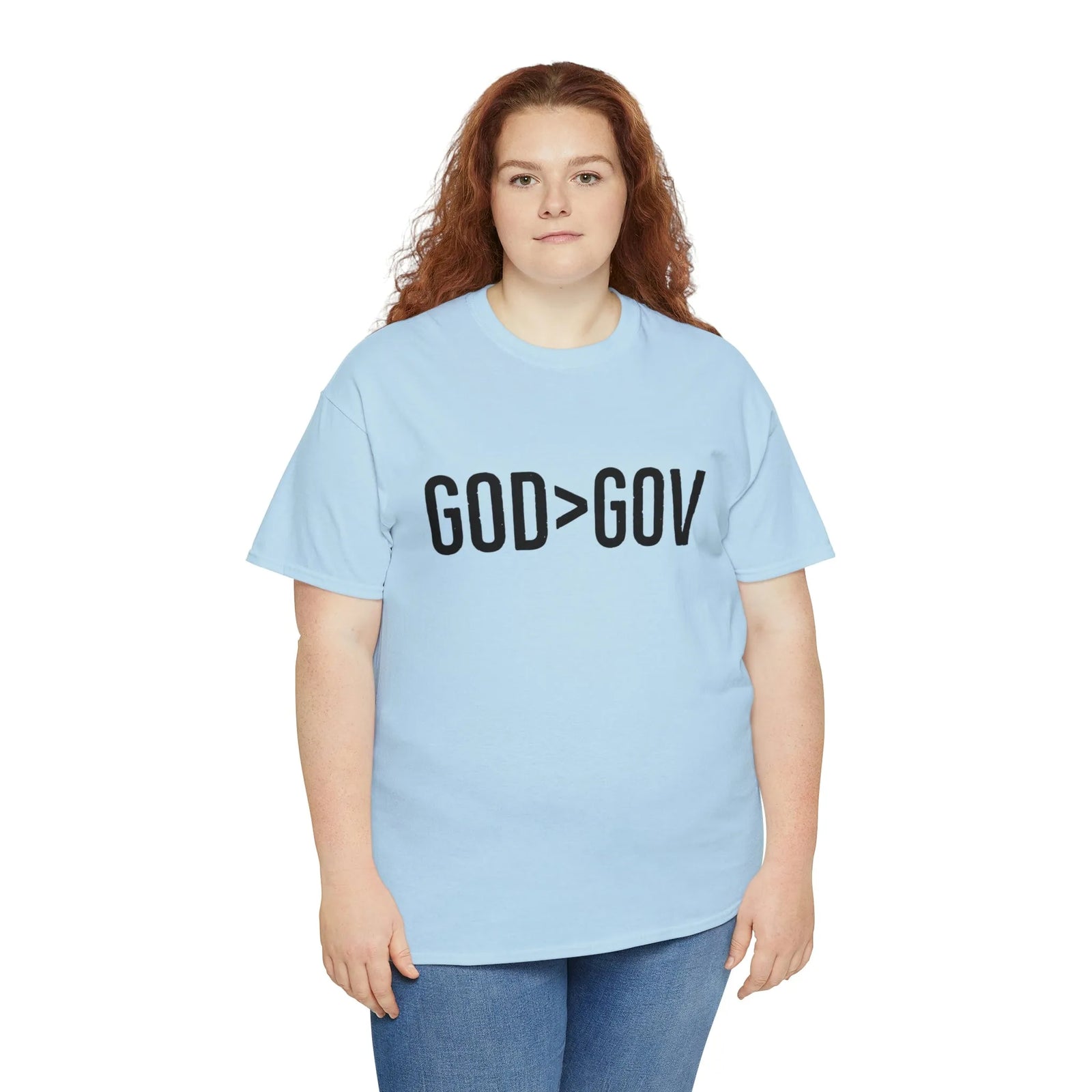 God>Gov Unisex Heavy Cotton Tee