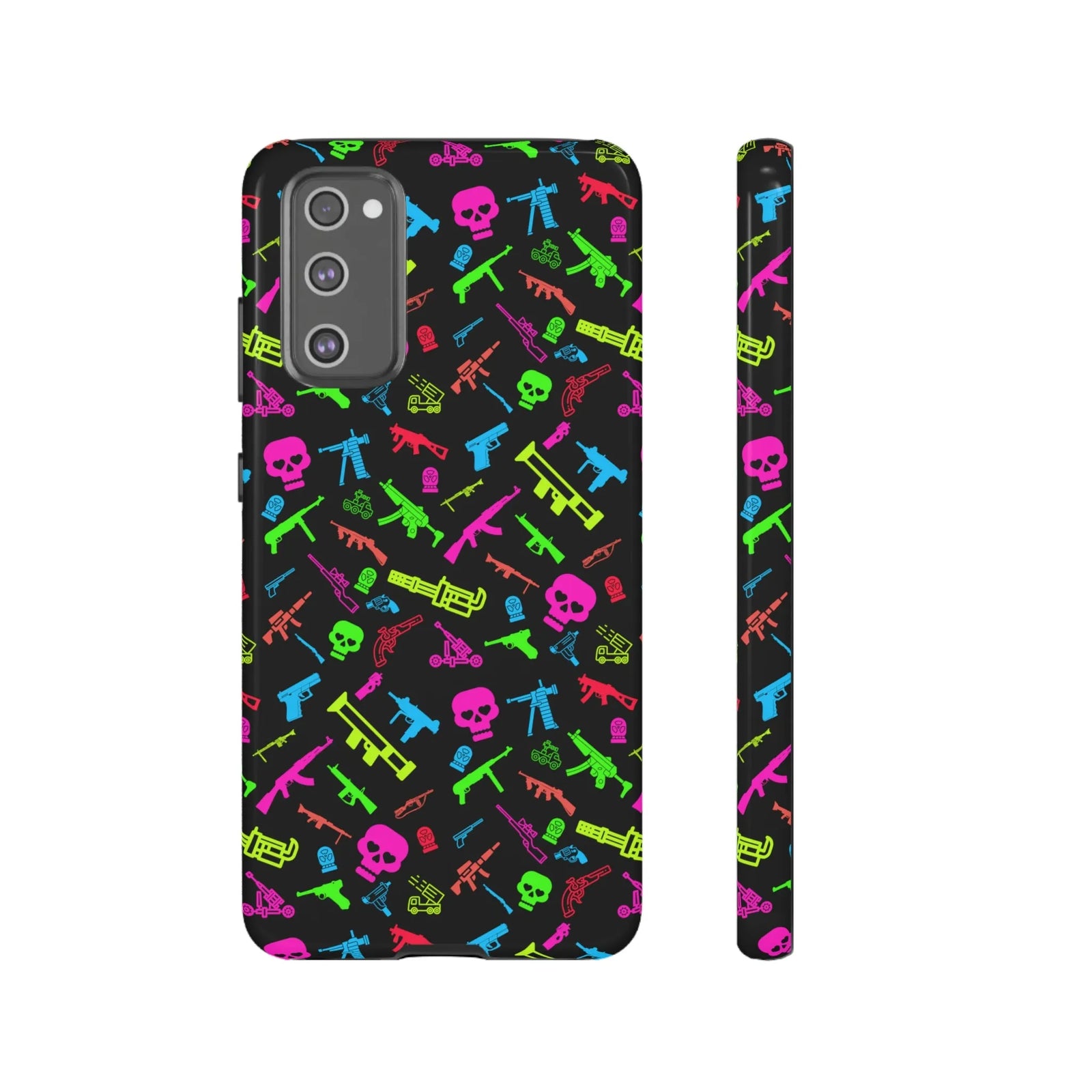 Aloha To Arms: Retro Neon Firearms Cell Phone Case