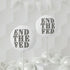 End The Fed Balloon (Round and Heart-shaped), 11"