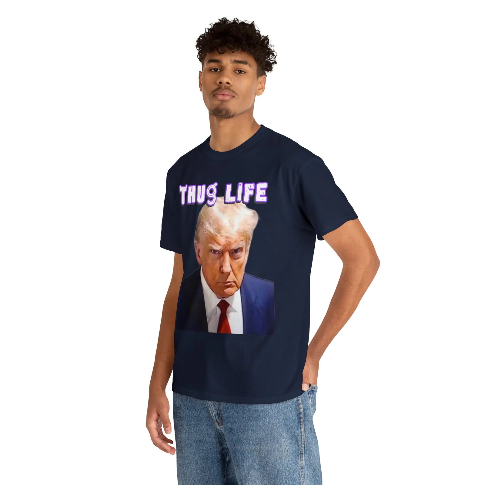 Donald Trump Thug Life Mugshot T-Shirt