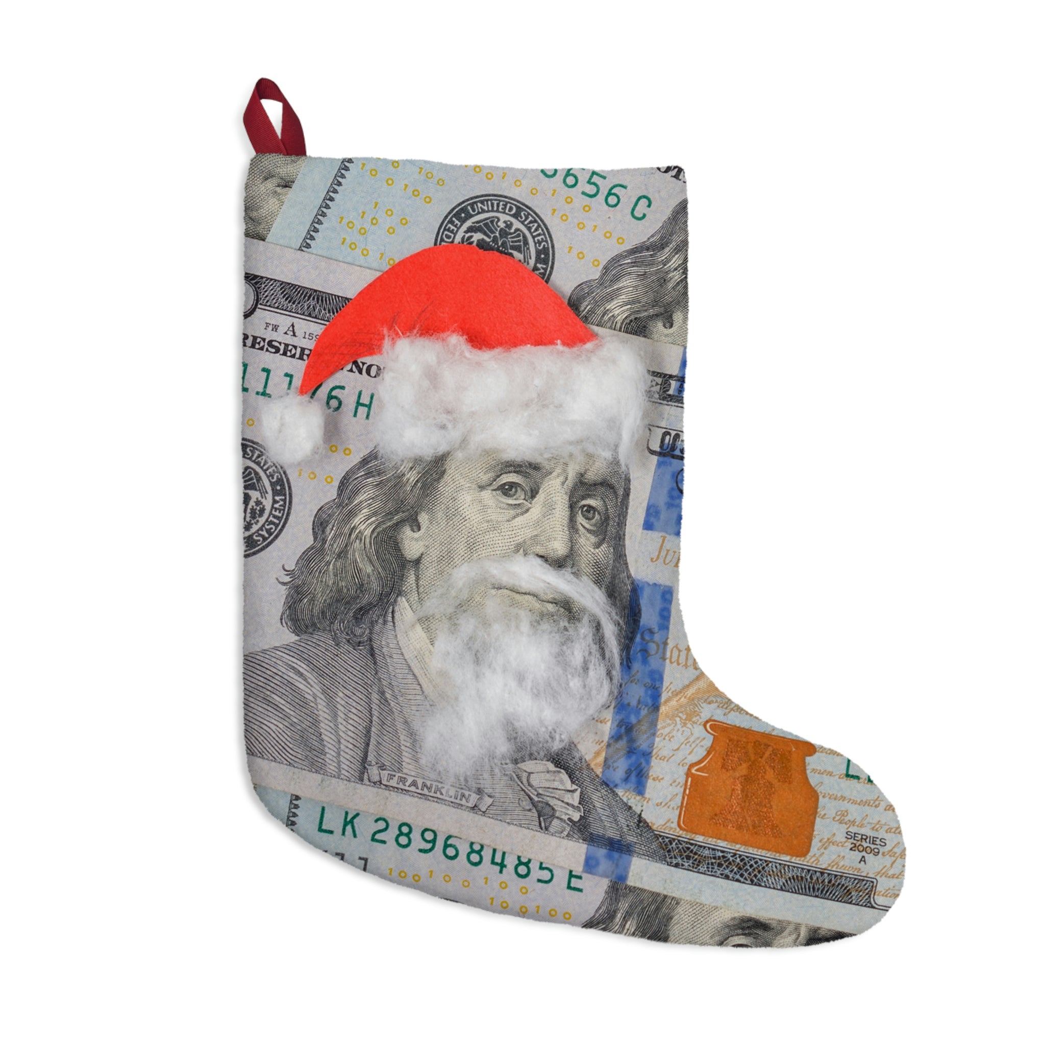 Benjamin Franklin Christmas Stockings